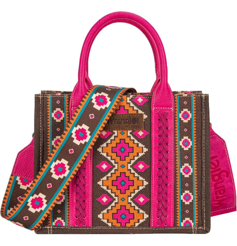 Bolsa Wrangler Aztec Rosa By Montana West