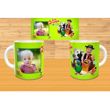 Taza La Granja De Zenon Con Foto Personalizada En Polimero 