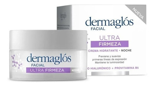 Crema Hidratante De Noche Dermaglos Ultra Firmeza X 50 G