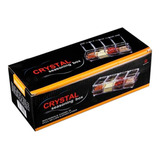 Caja Organizador De Condimentos Crystal - 4 Divisiones 