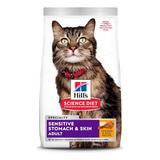 Hill's Sensitive Stomach & Skin Gato Adulto 1.5 Kg