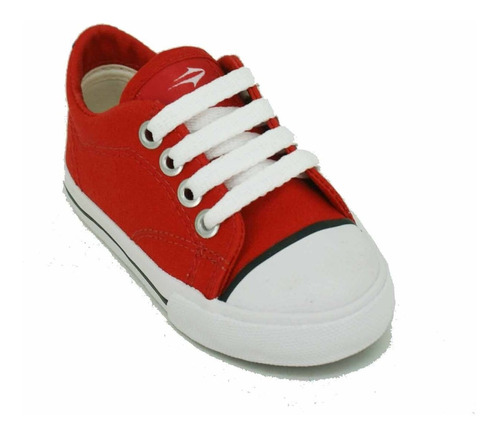 Zapatilla Topper Profesional Lona Niño Rojo Bebe Deporfan 