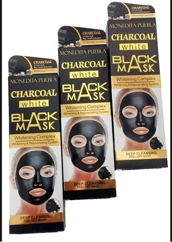 Mascarilla Facial De Carbón Activado Elimina Puntos Negro