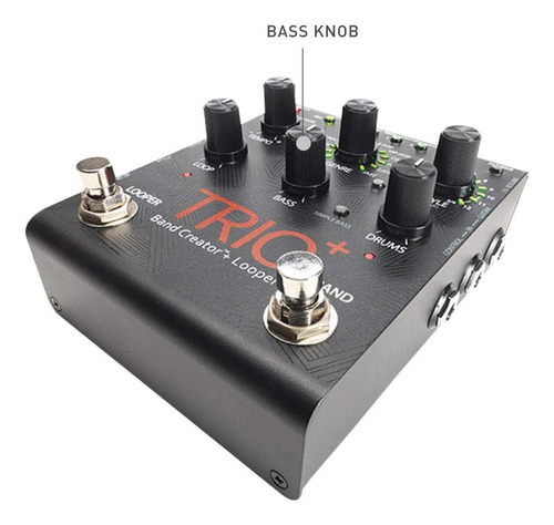 Pedal Multiefectos Digitech Trio Para Guitarra Eléctrica, Pa