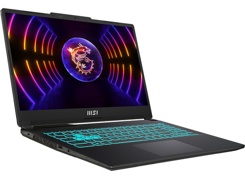 Portatil Gamer Msi Cyborg Negra 15.6 , Intel Core I7 12650h, 16gb Ram, 512gb Ssd, Nvidia Geforce Rtx 4060 8gb, 144hz 1920x1080px Windows 11 Home