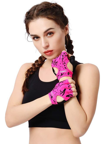 Anser 7150694 - Guantes Cortos De Licra Para Mujer  Sin Dedo