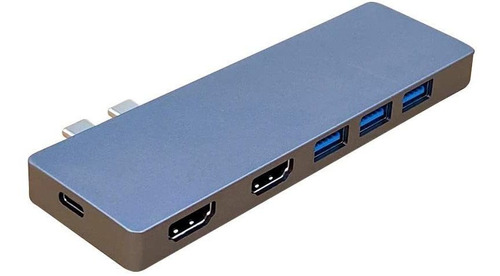 Hub Usb C Compupartner | Usb 3.0, Hdmi, Sd/tf/pd | Macbook