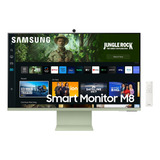 Monitor Samsung M80c Uhd Hdr 27 Tv Wifi Alexa Verde
