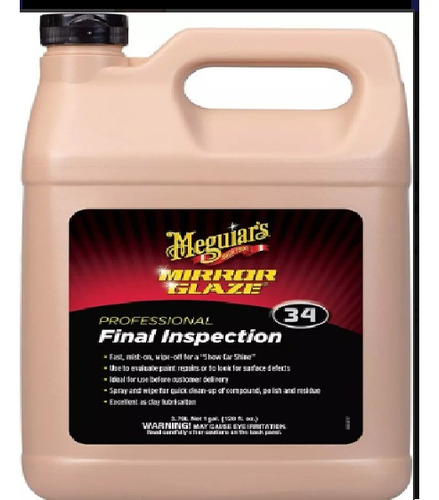 M34 Meguiars Quick Detail Galon