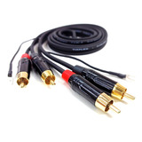 Cabo Toca Disco 2rcax2rca 2mts Rconector