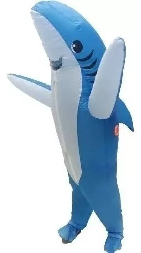 Disfraz Tiburon Inflable De Kyus Bad Bunny Concierto