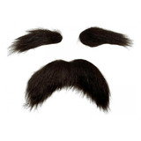 2 Conjunto De Bigote Falso Kits De Cejas Decorativas Para