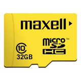 Tarjeta Memoria 32gb Micro Sd Maxell Original + Adaptador Sd