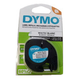 Dymo Tag Etiqueta Repuesto Plástico Blanco 12mm. X 4metros