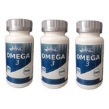 Pack 3 Super Omega 3 Original 60 Cáps C/u Ultra Concentrado.