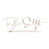 Logo Decorativo Taylor Swift 20cms Impreso En 3d