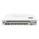 Router Mikrotik Cloud Core Ccr1009 Pc Ccr1009-7g-1c-1s+pc Blanco 100v/240v