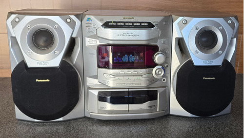 Som Panasonic Sa-ak-18 - 5 Cds - Tudo Perfeito