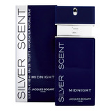 Perfume Jacques Bogart Silver Scent Midnight Edt 100ml Original + Brinde