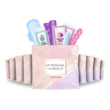 Kit Menstrual De Estilo Rosa Claro, Paquete De 10 Unidades,
