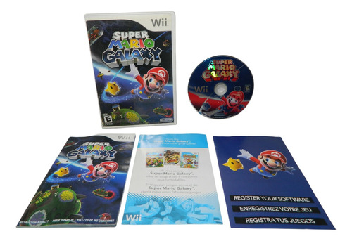 Super Mario Galaxy Original Nintendo P/ Wii - Loja Fisica Rj