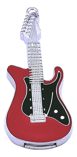 Unidad Flash Usb Wooteck De Metal Para Guitarra De 64 Gb, Co