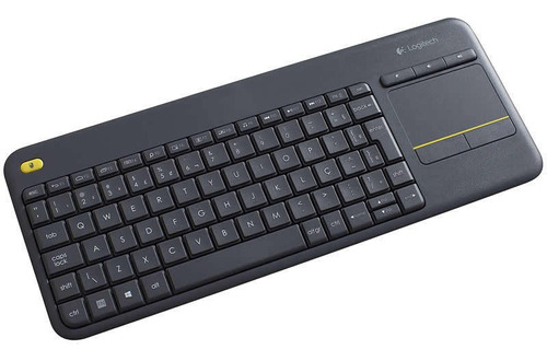 Teclado Sem Fio Com Touchpad K400 Plus Logitech