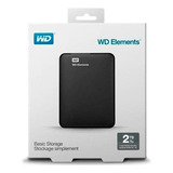 Disco Rígido Externo 2tb Usb3.0 Western Digital 