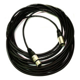 Cable Para Microfono Xlr De 10 Metros Balanceado