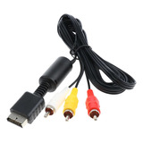 Cable Del Adaptador Av Para Ps3 / Ps2 / Ps1 Rca Cable De