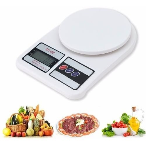 Balanza Digital De Cocina 10kg Precisión 1 Gr Para El Hogar