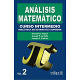 Libro Análisis Matemático 2: Curso Intermedio Trillas