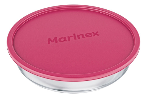 Assadeira Redonda Com Tampa 2,4l Marinex