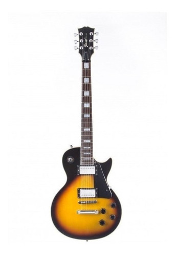 Guitarra Eléctrica Field Les Paul Std Esfumada Con Funda