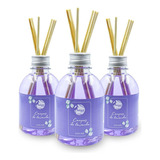 Kit 3 Aromatizador Campos Lavanda Pantanal Aromas 270ml