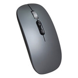 Mouse Sem Fio Bluetooth Recarregável Clique Macio Dual Mode