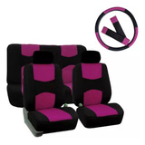 Set 11pcs Cubre Asiento Cubre Volante Almohadillas Cinturon