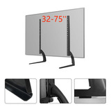 Suporte Tv Mesa Universal Fixo Base Pé Monitor 32 Até 75