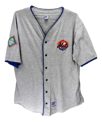 Camisa De Baseball Em Algodão, New York Mets, Marca The Game