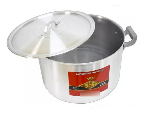 Cacerola Real Aluminio Reforzado Gastronómica Nº26 7 Litros