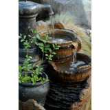 Fuente De Agua Decorativa Para Exterior Jardin Naturaleza