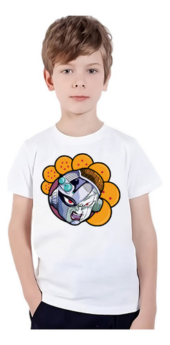 Playera Unisex Niños Dragon Ball Z Freezer Lq