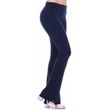 Calça Bailarina Flare Legging K2b Cós Largo Tecido Grosso