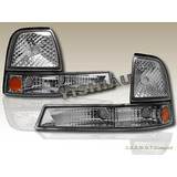 1998-2000 Ford Ranger Park Signal Corner Lights Pair Eur Zzh