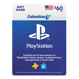 Tarjeta Psn $60 Usd Para Cuenta Usa Ps4 - Ps5