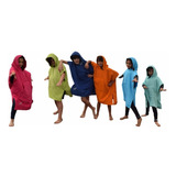 Poncho Cambiador De Toalla De Algodón Piguán Niños Y Niñas