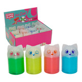 Slime Gatito Masa Elástica Juguete Souvenir Niños X 12u