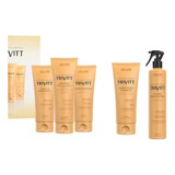 Kit Home Care Trivitt 4 Passos + Fluido De Escova Trivitt 