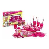 Juego De Comidita Set Cumpleaños Barbie Miniplay (2975)