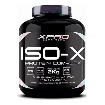 Iso-x Whey Protein Complex 2kg Xpro Nutrition Sabor Morango | Frete grátis